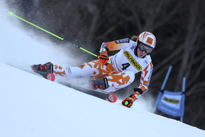 Vlhovej patrí 7. priečka po prvom kole obrovského slalomu v Kranjskej Gore