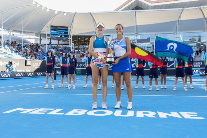 Renáta Jamrichová na Australian Open získala juniorský deblový grandslamový titul