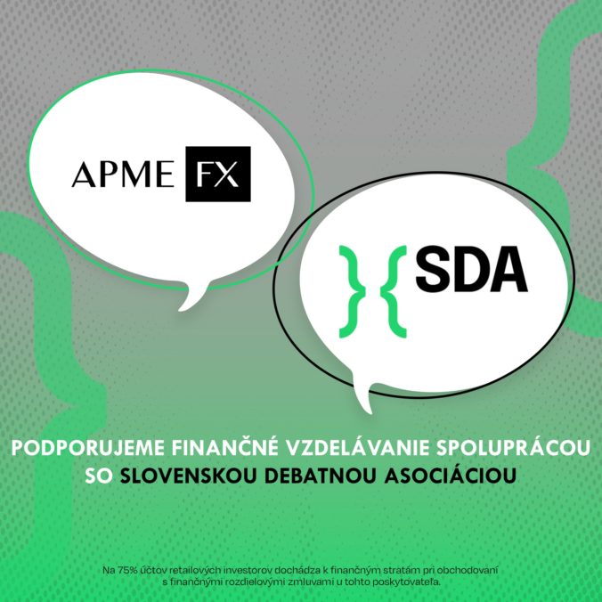 Slovenská debatná asociácia spolupracuje s brokerom ApmeFX na zvyšovaní finančnej gramotnosti
