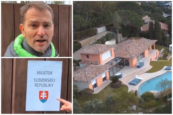 Matovič tvrdí, že je zodpovedný za sneh aj dážď, ale kedy bude Počiatkova vila v Cannes majetkom Slovenska nevie