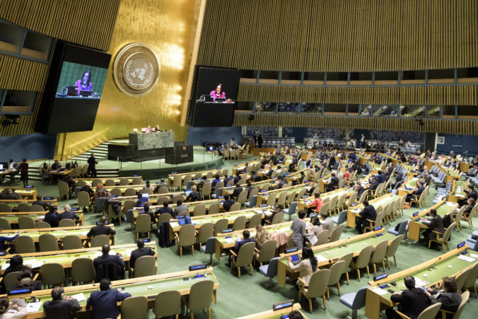 Ukrajina vyzýva štáty sveta, aby dokázali, že stoja za Chartou OSN a hlasovali za zachovanie jej územia