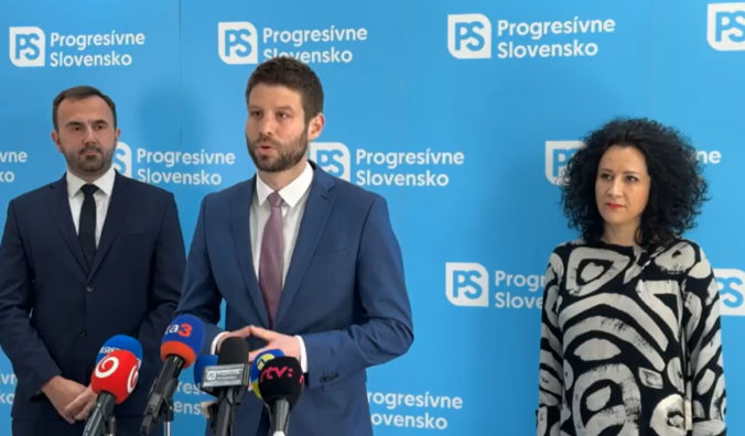 Hnutie Progresívne Slovensko predstavilo volebný program, zameria sa na tri veľké krízy (video)