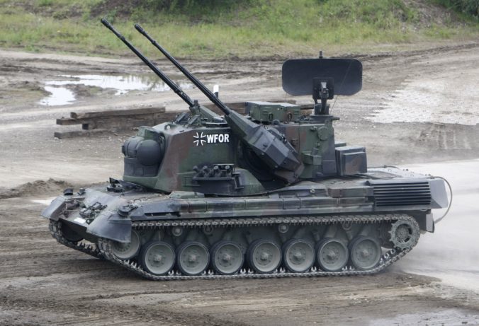 Nemecko Kyjevu dodalo ďalšie dva samohybné protilietadlové systémy Gepard