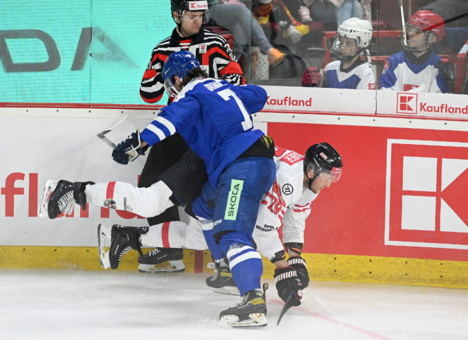Slovensko v generálke na MS v hokeji 2023 tesne zdolalo Rakúsko, po prvej tretine bolo 3:0 (foto)