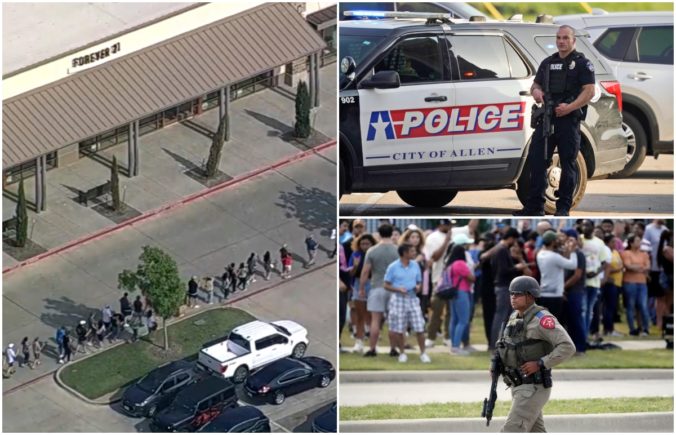 Muž spustil streľbu texaskom v nákupnom centre, zabil najmenej osem ľudí (video)
