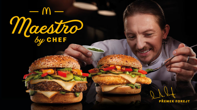 McDonald’s uviedol limitovanú edíciu prémiových burgerov Maestro by Chef