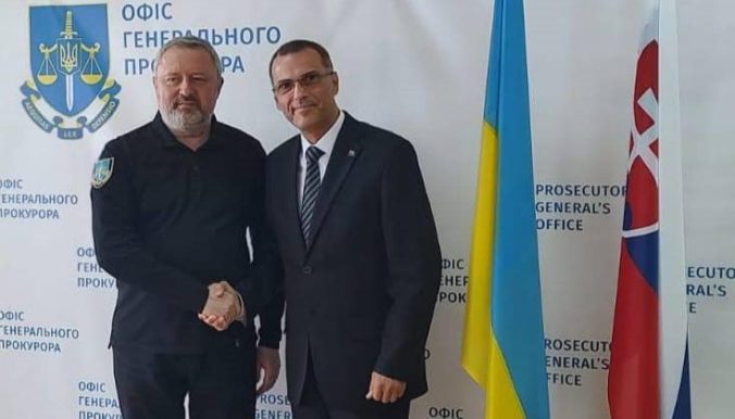 Žilinka opäť navštívil generálneho prokurátora Kostina, diskutovali o škodlivých javoch a situácii na Ukrajine