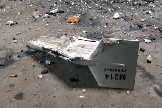 Ruský útok iránskymi dronmi Šáhid trikrát zasiahol kritickú infraštruktúru na Ukrajine