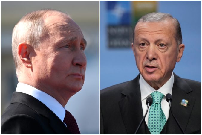 Putin sa rozprával s Erdoganom o čiernomorskej obilnej iniciatíve, žiada splniť záväzky Západu voči Rusku