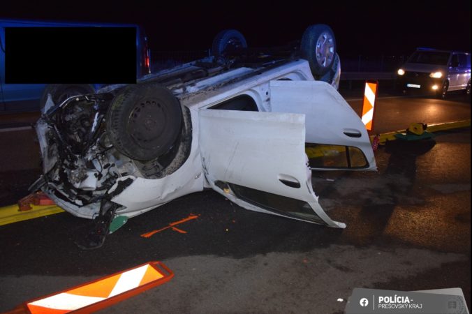 Nehoda na diaľnici D1 si vyžiadala jeden život, žena z Litvy zraneniam na mieste podľahla (foto)