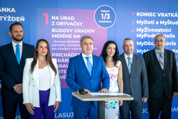 Strana MySlovensko chce v prípade úspechu presadiť zásadné zmeny v parlamente