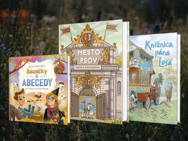 3 detské knihy, ktoré si zamilujete! Básničky, psíky, aj knižnica pána Losa