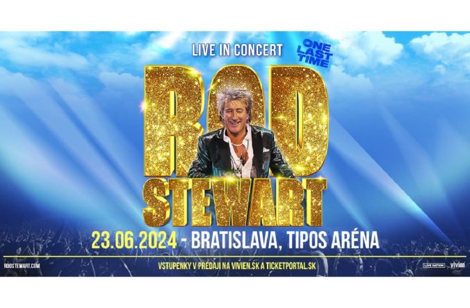 Legenda rocku Rod Stewart prichádza do Bratislavy!
