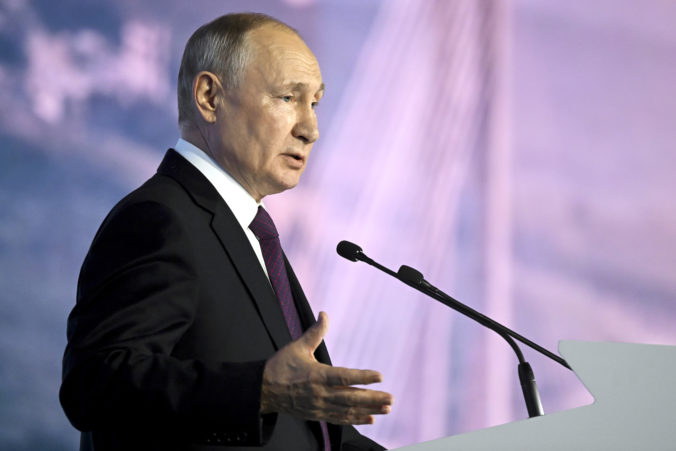 Putin navrhol zavedenie „Dňa opätovného zjednotenia“ Ruska a anektovaných ukrajinských území