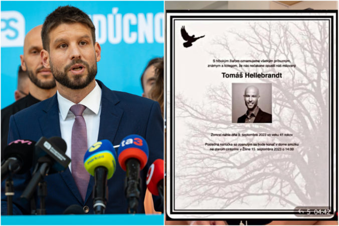 Internet zaplavili informácie o smrti Tomáša Hellebrandta, podľa Šimečku tým antikampaň prerazila nové dno (video)