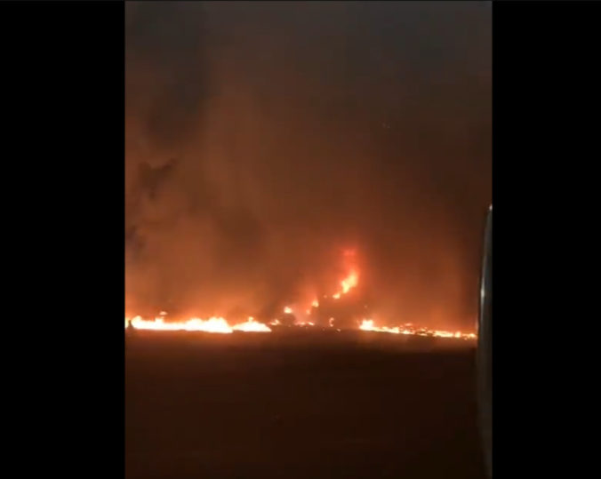 Rafinériu v Rusku zasiahol dron a spôsobil požiar, Ukrajina sa k zodpovednosti neprihlásila