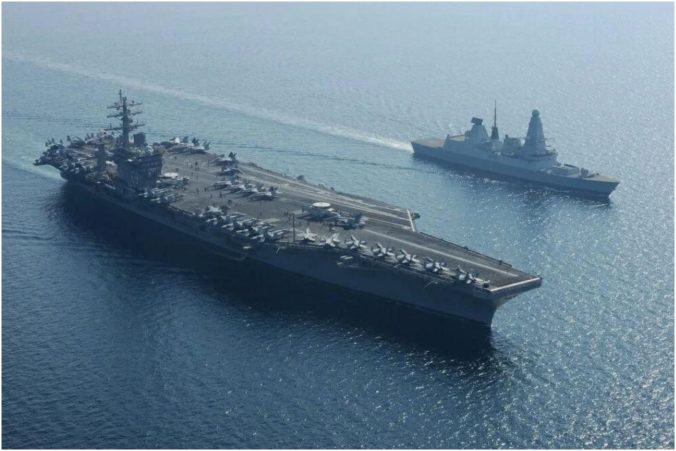 USA vyslali ďalšiu lietadlovú loď na Blízky východ, chcú odradiť Irán od pokusov o rozšírenie konfliktu