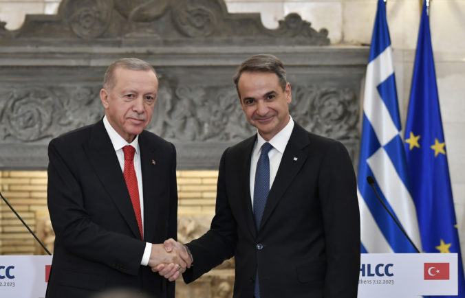 Turecko a Grécko podpísali vyhlásenie o priateľstve a dobrých susedských vzťahoch (foto)