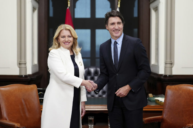 Čaputová odcestovala na štátnu návštevu Kanady, stretla sa s generálnou guvernérkou aj kanadským premiérom (foto)