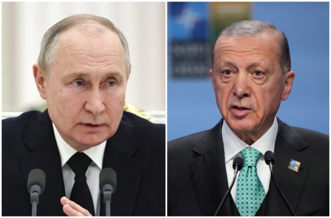 Putin už čoskoro navštívi Turecko, s Erdoğanom chce riešiť aj obilný export cez Čierne more