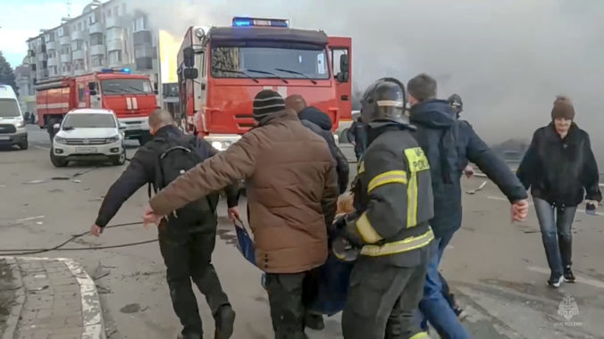 Útok na Belgorod podľa ruského gubernátora zranil dvoch ľudí, Ukrajinci mali mesto ostreľovať z raketometu