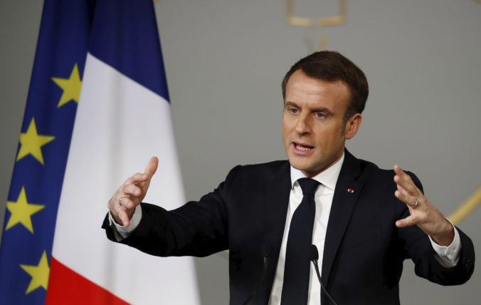 Uznanie palestínskeho štátu nie je pre Francúzsko tabu, vraví prezident Emmanuel Macron