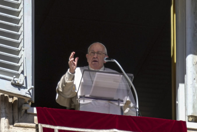 Pápež vyzval na prímerie v Gaze a výmenu zajatcov medzi Ruskom a Ukrajinou