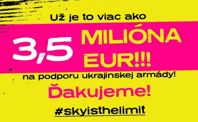 Na muníciu pre Ukrajinu sa vyzbieralo už viac ako 3,5 milióna eur. O slovenskej zbierke píšu aj zahraničné médiá