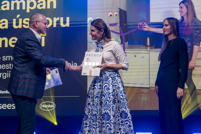 Kampaň na úsporu energií spoločnosti Henkel Slovensko získala ocenenie v prestížnej súťaži Prokop