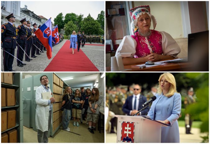 Top foto dňa (14. jún 2024): Rozlúčka Zuzany Čaputovej, DOD v Slovenskom národnom archíve aj „Slovenské ženy v národnom hnutí“