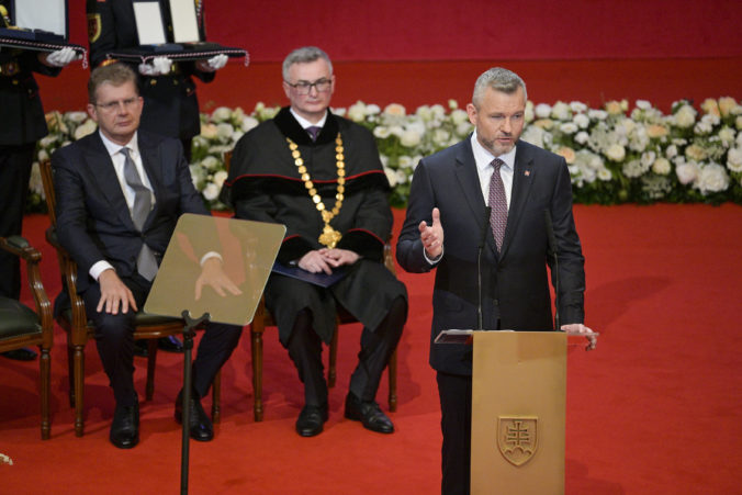 Slovensko akútne potrebuje súdržnosť a istotu bezpečia, prezident Pellegrini sa v prvom prejave prihovoril všetkým ľuďom