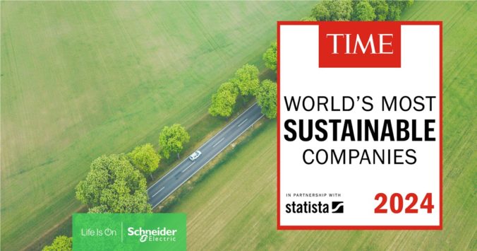 Spoločnosť Schneider Electric označil časopis Time za najudržateľnejšiu firmu na svete
