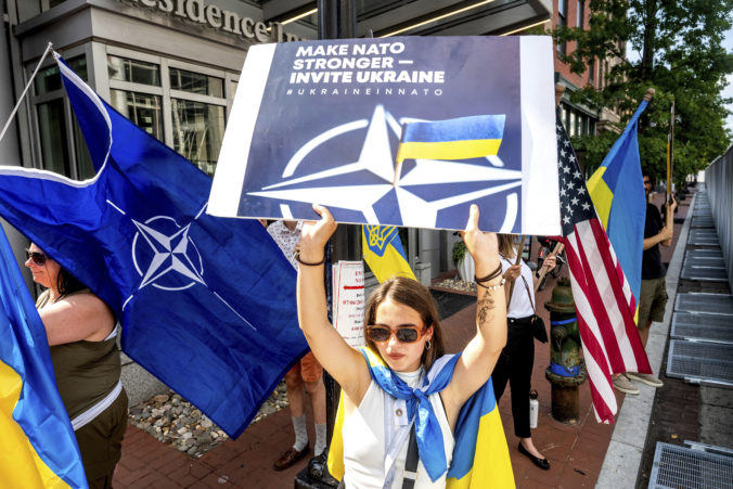 Budúcnosť Ukrajiny je v NATO, zhodli sa jednohlasne všetci lídri členských krajín aliancie na samite vo Washingtone