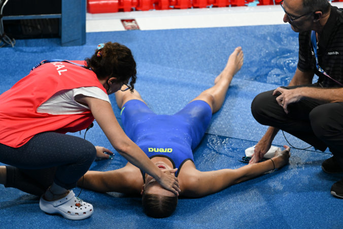 Slovenská plavkyňa Potocká mala na olympiáde vydarený začiatok, ale po rozplavbách skolabovala (foto)