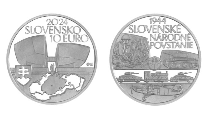 Múzeum SNP odhalí zberateľskú euromincu, jej motívom je 80. výročie Slovenského národného povstania Múzeum SNP odhalí zberateľskú euromincu, jej motívom je 80. výročie Slovenského národného povstania
