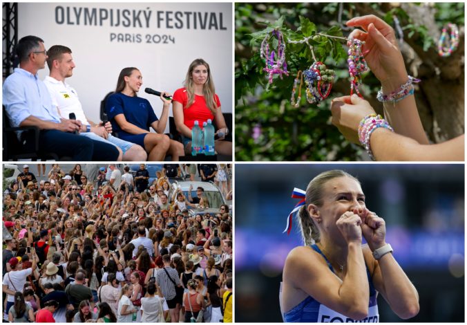 Top foto dňa (8. august 2024): Fanúšikovia Taylor Swift vo Viedni, slovenskí olympionici po návrate z Paríža aj sklamanie Forsterovej Top foto dňa (8. august 2024): Fanúšikovia Taylor Swift vo Viedni, slovenskí olympionici po návrate z Paríža aj sklamanie Forsterovej
