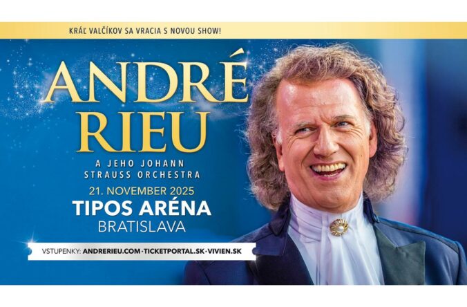 André Rieu sa vráti na Slovensko so svojou ohromnou show aj v roku 2025