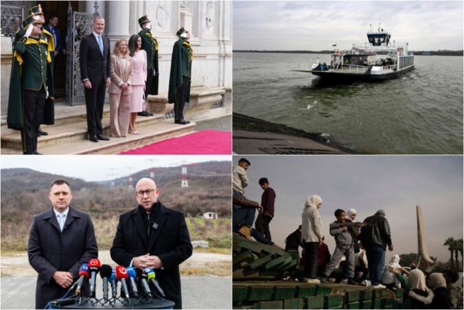 Top foto dňa (11. december): Prezident Pellegrini na prehliadke Pečivární, obnovená prevádzka kompy a príprava tunela Karpaty