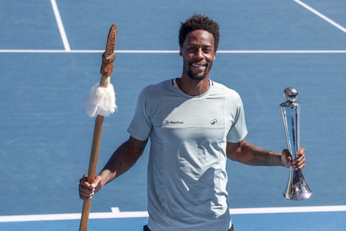 Vek je číslo, ale ja ďalej pracujem. Gael Monfils sa stal najstarším singlovým šampiónom v histórii ATP Tour