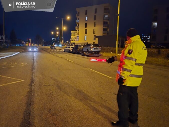 Prešovskí policajti počas dopravnej akcie zistili vyše sto priestupkov – FOTO