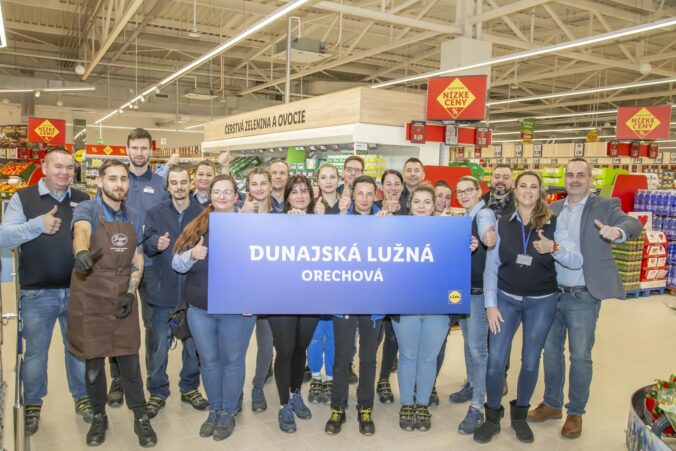 Predajňu Lidl nájdete už aj v Dunajskej Lužnej