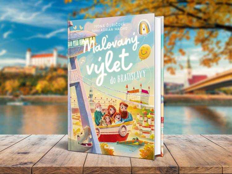 Nádherná knižka plná ilustrácií – Maľovaný výlet do Bratislavy