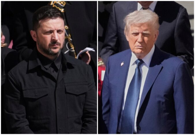 Trump a Zelenskyj sa stretli na pohrebe pápeža Františka prvýkrát od konfliktu v Bielom dome