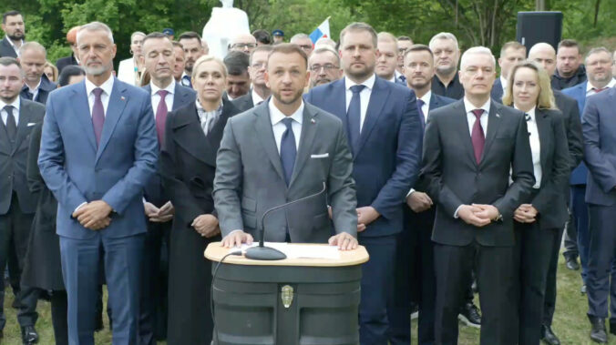 Ani Moskva, ani Kyjev. Hlas-SD si Deň víťazstva pripomenul po svojom a odmieta politické hry – VIDEO