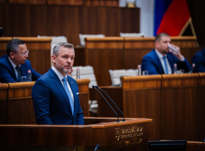Spoločnosť je politicky rozdelená ako nikdy predtým. Slovensku chýba dlhodobá vízia, povedal Pellegrini – VIDEO, FOTO