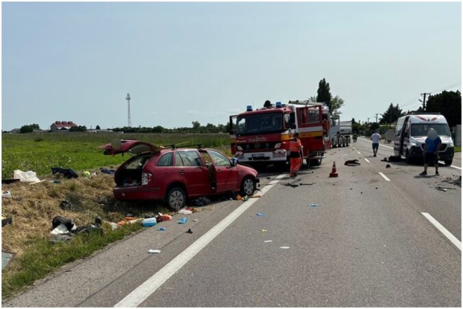 Vodič auta neprežil zrážku s nákladiakom, z neznámych príčin prešiel do protismeru – FOTO Vodič auta neprežil zrážku s nákladiakom, z neznámych príčin prešiel do protismeru – FOTO