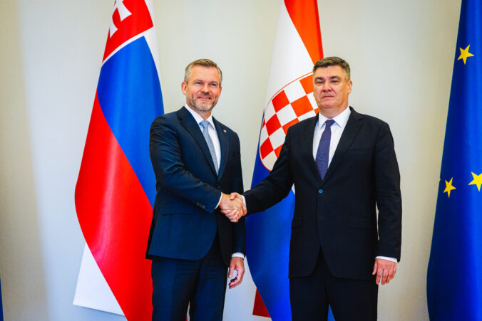 Pellegrini v Záhrebe otvorí chorvátsko-slovenské biznis fórum, s prezidentom Milanovičom hovoril aj o energetike – FOTO