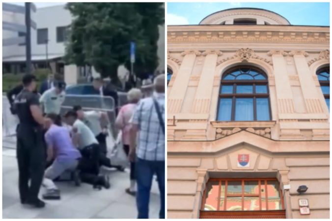 Začal sa proces s Jurajom Cintulom. Muž, ktorý strieľal na Fica, zakričal pred súdom Nech žije demokracia