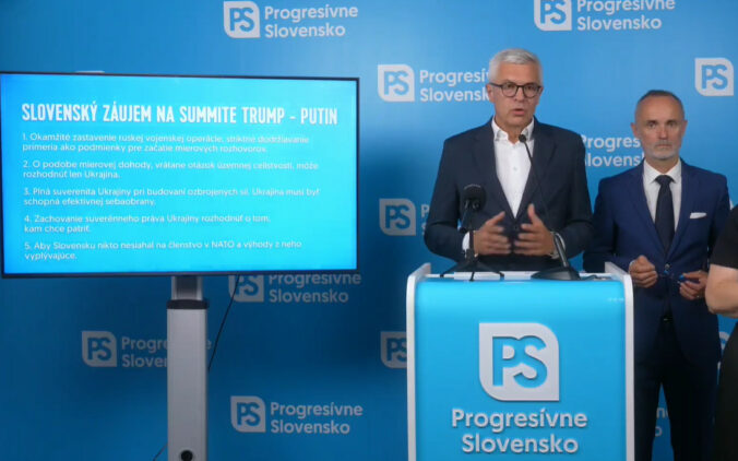 Na samite Trump – Putin sa rozhoduje aj o našej bezpečnosti, podľa progresívcov vláda neháji záujmy Slovenska – VIDEO