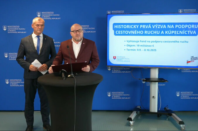 Minister Huliak spúšťa historicky prvú výzvu pre cestovný ruch a kúpeľníctvo, podporu možno získať aj spätne – VIDEO